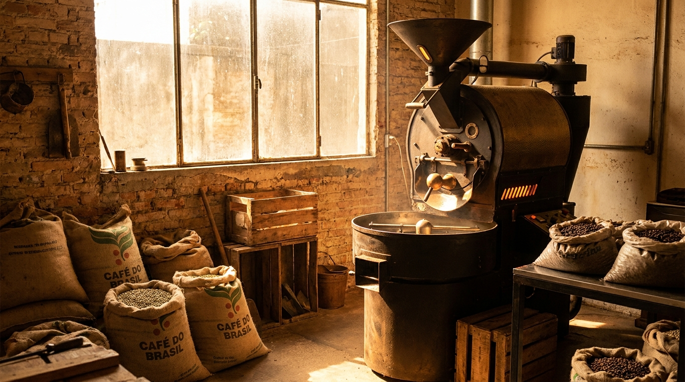 Como funciona uma torrefação de café no Rio de Janeiro
