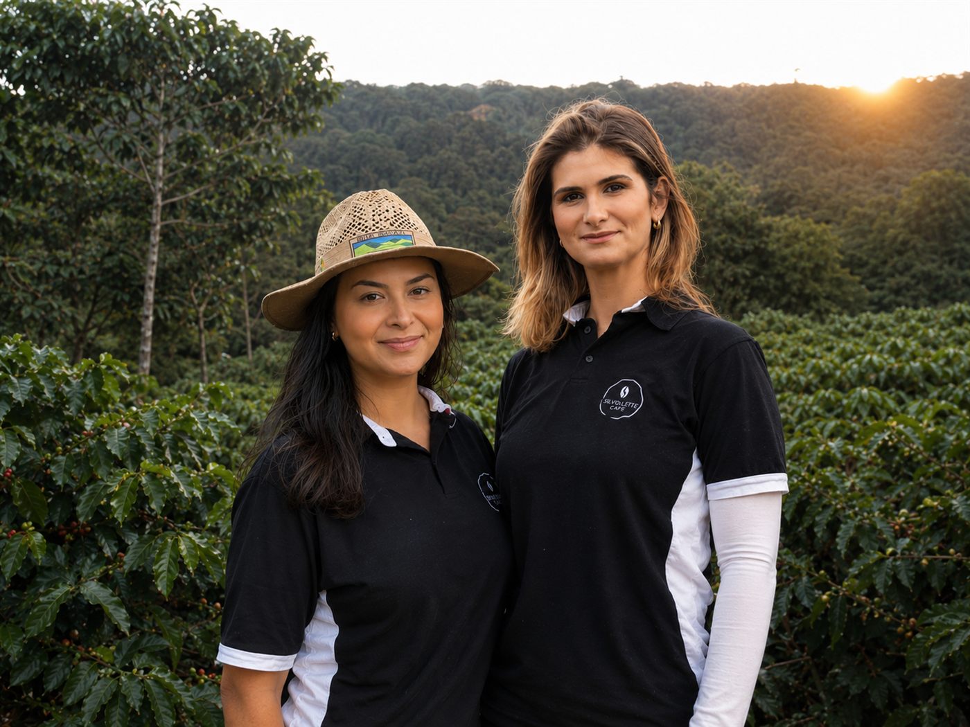 Produtoras Silviane e Giovana Leite