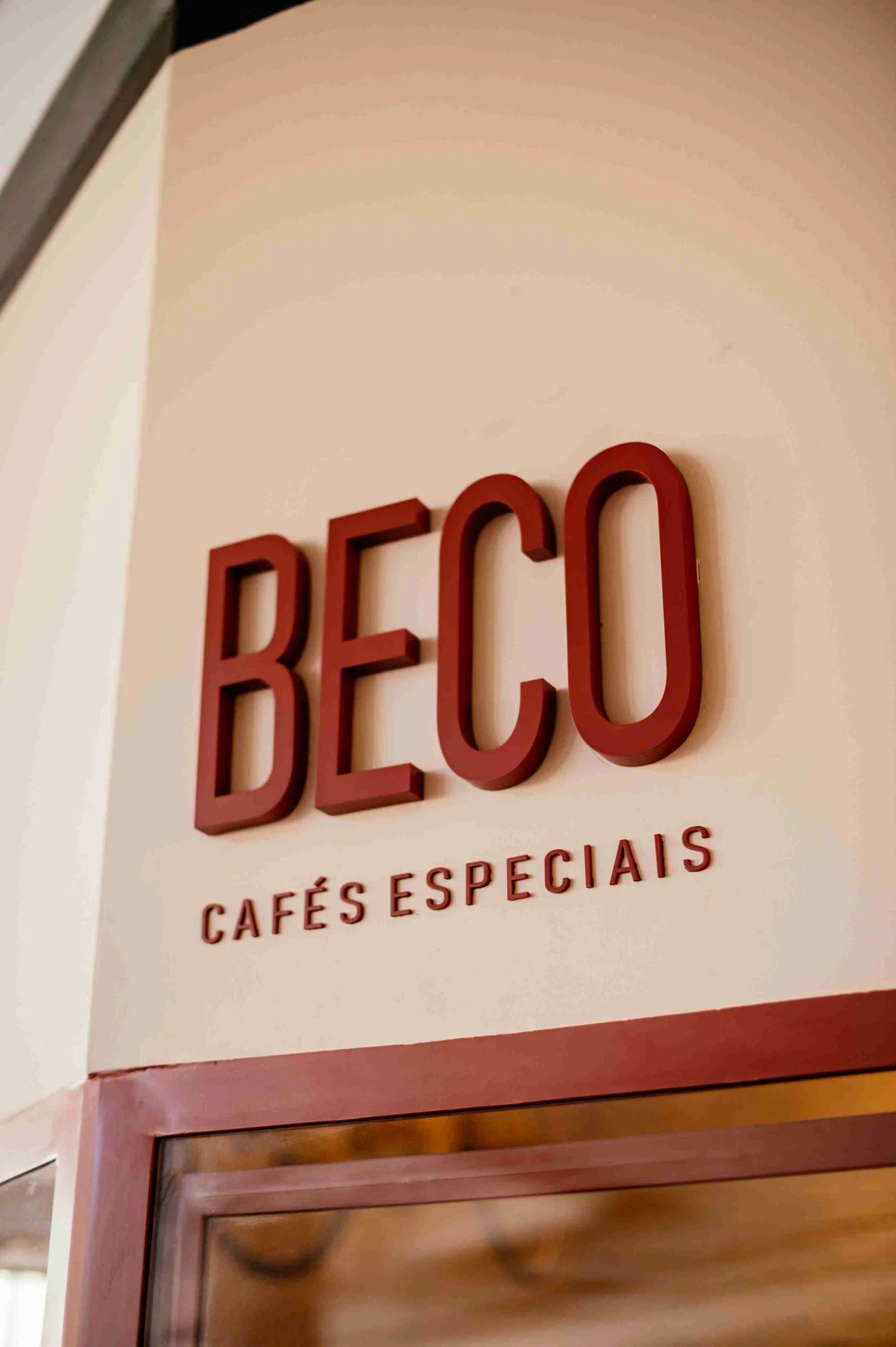 Fachada da cafeteria Beco Cafés Especiais